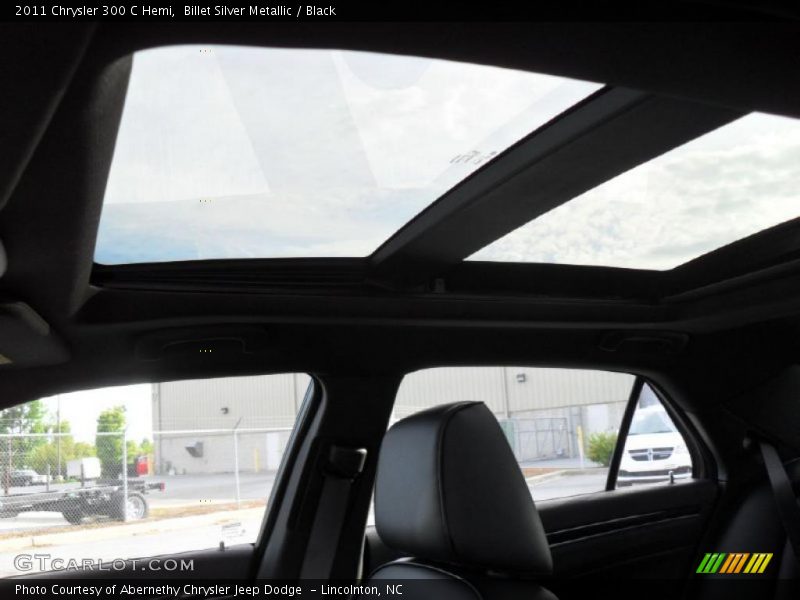 Sunroof of 2011 300 C Hemi