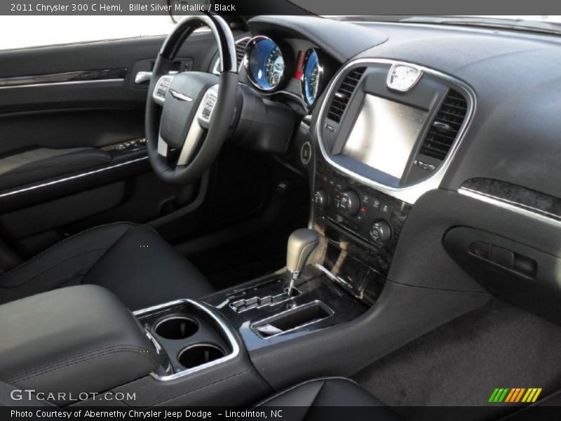 Billet Silver Metallic / Black 2011 Chrysler 300 C Hemi