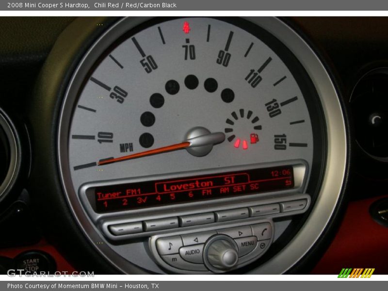Chili Red / Red/Carbon Black 2008 Mini Cooper S Hardtop