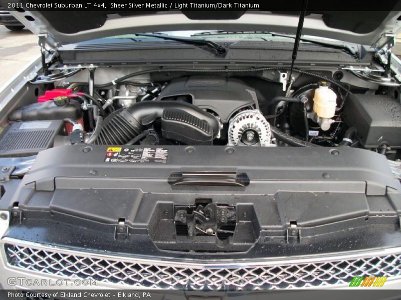 Sheer Silver Metallic / Light Titanium/Dark Titanium 2011 Chevrolet Suburban LT 4x4