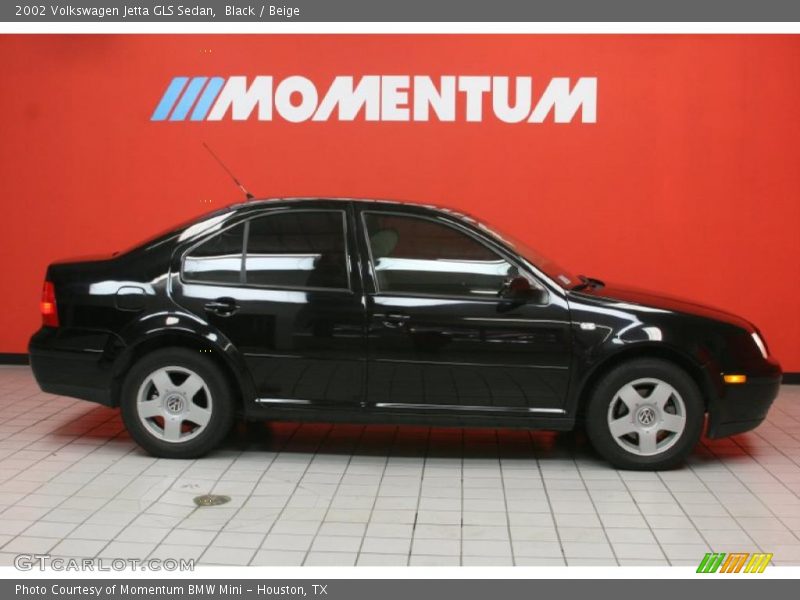 Black / Beige 2002 Volkswagen Jetta GLS Sedan