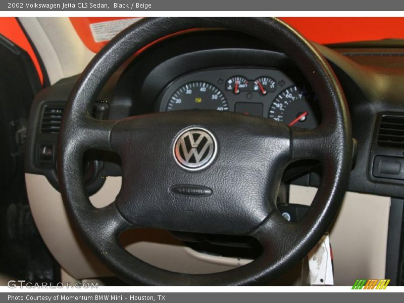 Black / Beige 2002 Volkswagen Jetta GLS Sedan