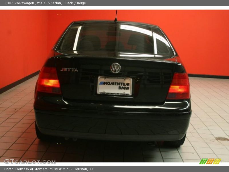 Black / Beige 2002 Volkswagen Jetta GLS Sedan