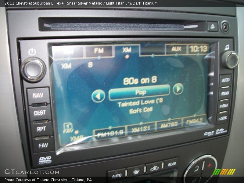 Sheer Silver Metallic / Light Titanium/Dark Titanium 2011 Chevrolet Suburban LT 4x4