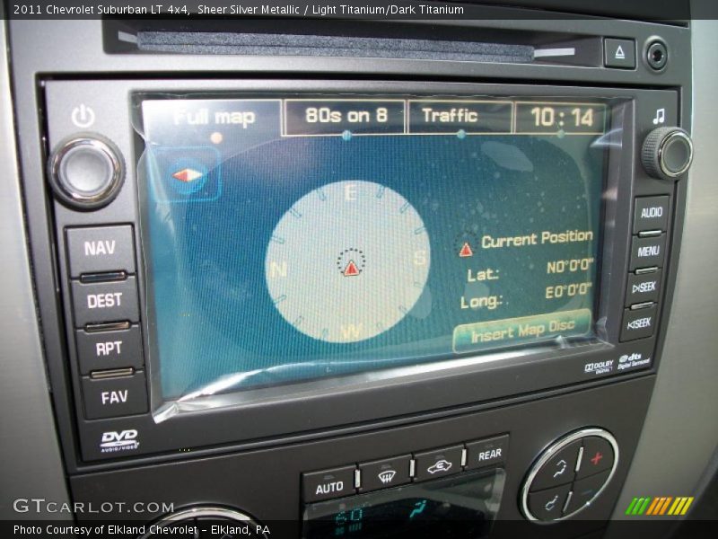 Sheer Silver Metallic / Light Titanium/Dark Titanium 2011 Chevrolet Suburban LT 4x4