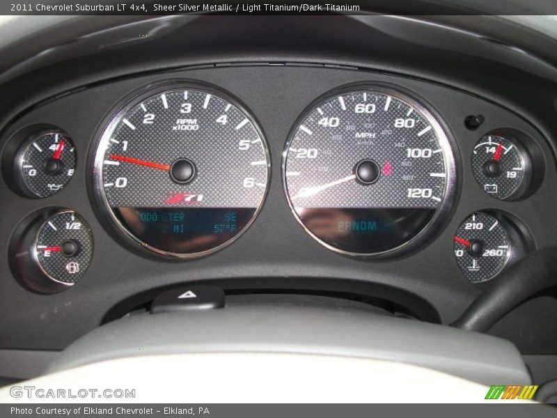 Sheer Silver Metallic / Light Titanium/Dark Titanium 2011 Chevrolet Suburban LT 4x4