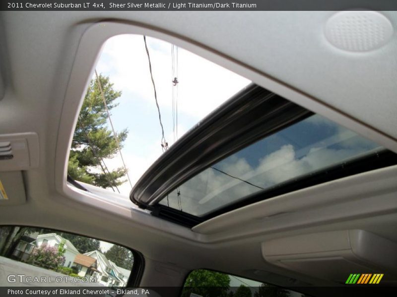 Sheer Silver Metallic / Light Titanium/Dark Titanium 2011 Chevrolet Suburban LT 4x4