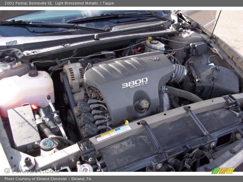 Light Bronzemist Metallic / Taupe 2001 Pontiac Bonneville SE