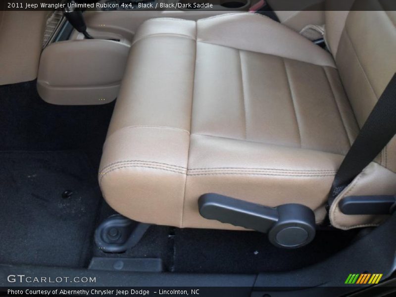 Black / Black/Dark Saddle 2011 Jeep Wrangler Unlimited Rubicon 4x4