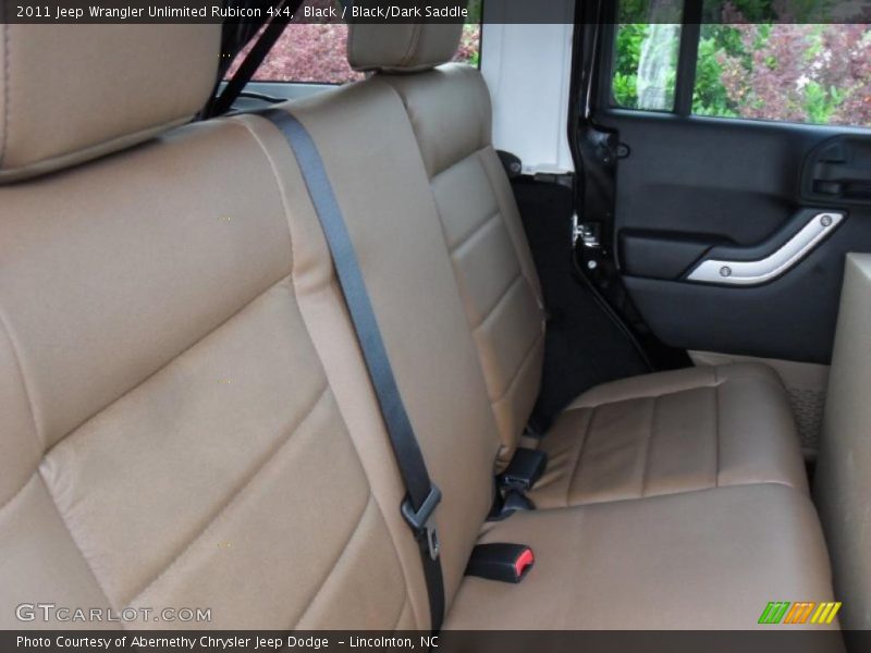 Black / Black/Dark Saddle 2011 Jeep Wrangler Unlimited Rubicon 4x4