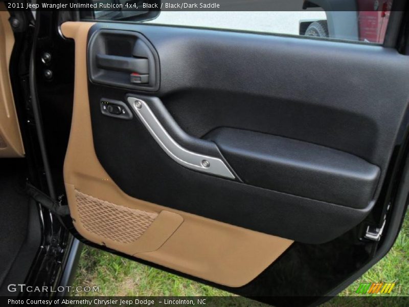 Door Panel of 2011 Wrangler Unlimited Rubicon 4x4
