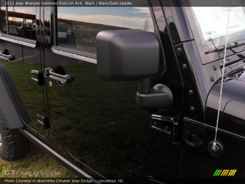 Black / Black/Dark Saddle 2011 Jeep Wrangler Unlimited Rubicon 4x4