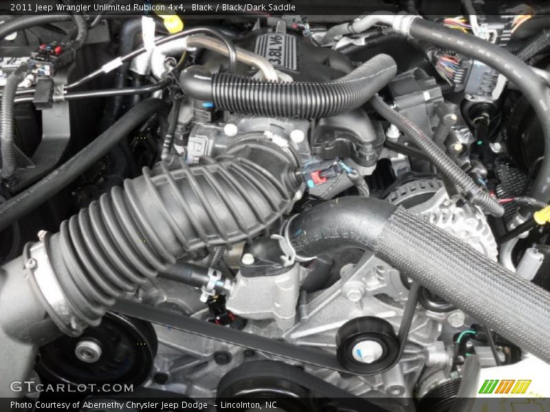  2011 Wrangler Unlimited Rubicon 4x4 Engine - 3.8 Liter OHV 12-Valve V6