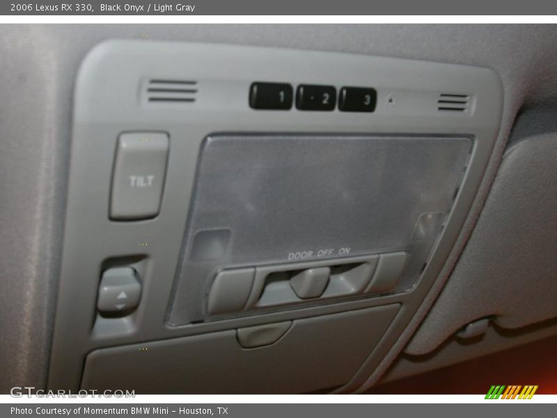 Black Onyx / Light Gray 2006 Lexus RX 330