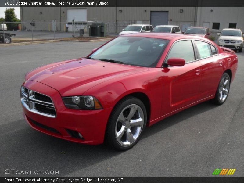 Redline 3-Coat Pearl / Black 2011 Dodge Charger Rallye