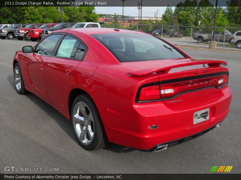 Redline 3-Coat Pearl / Black 2011 Dodge Charger Rallye
