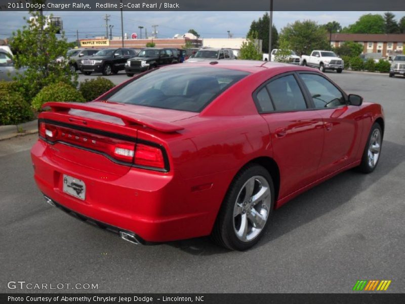 Redline 3-Coat Pearl / Black 2011 Dodge Charger Rallye