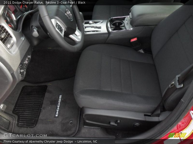 Redline 3-Coat Pearl / Black 2011 Dodge Charger Rallye