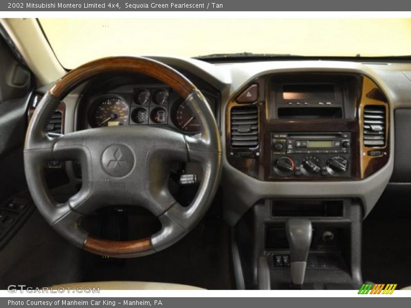 Sequoia Green Pearlescent / Tan 2002 Mitsubishi Montero Limited 4x4