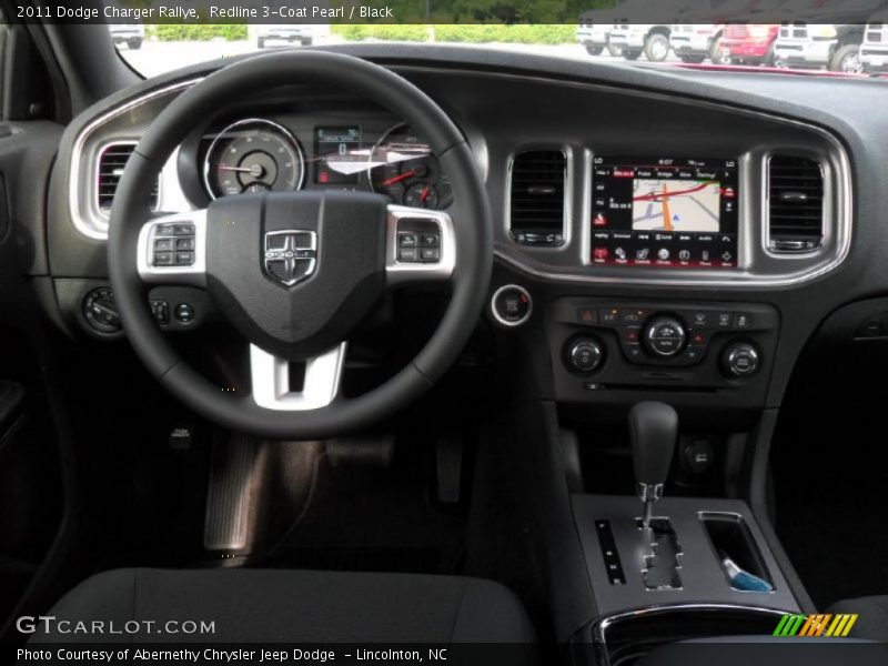 Redline 3-Coat Pearl / Black 2011 Dodge Charger Rallye
