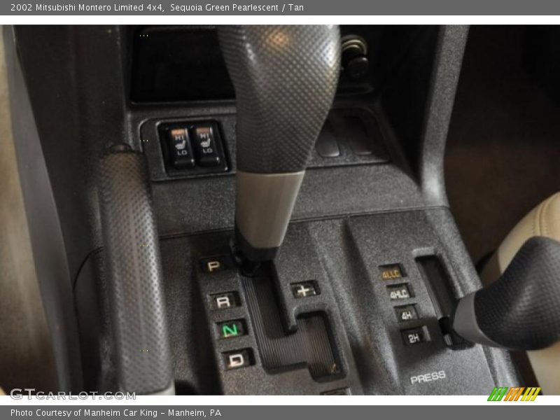 Sequoia Green Pearlescent / Tan 2002 Mitsubishi Montero Limited 4x4