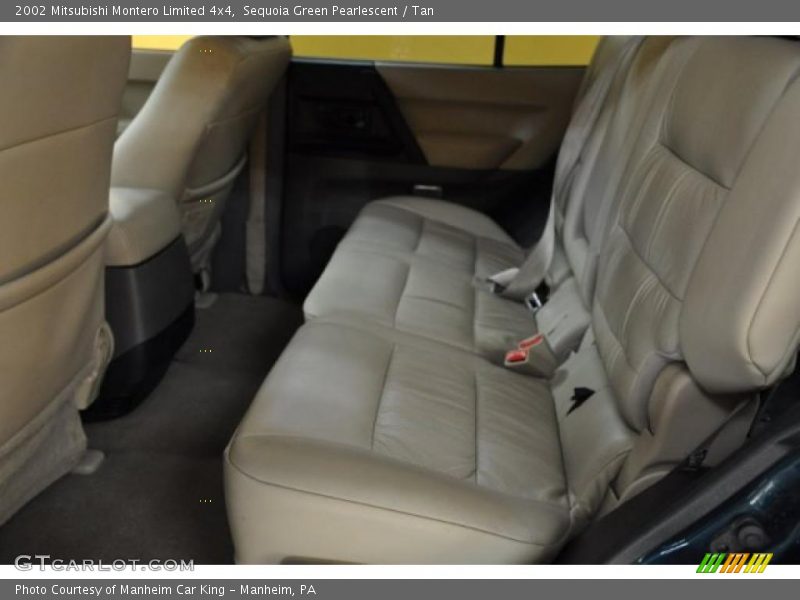 Sequoia Green Pearlescent / Tan 2002 Mitsubishi Montero Limited 4x4