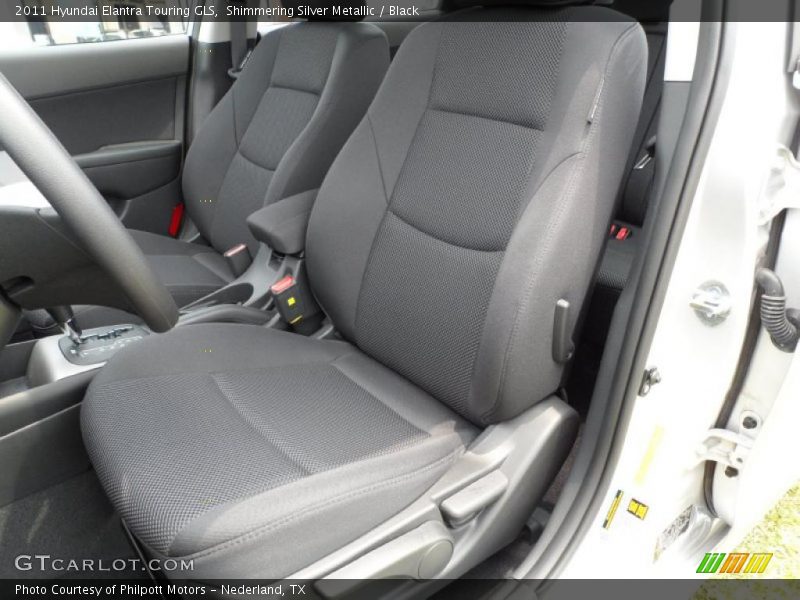  2011 Elantra Touring GLS Black Interior