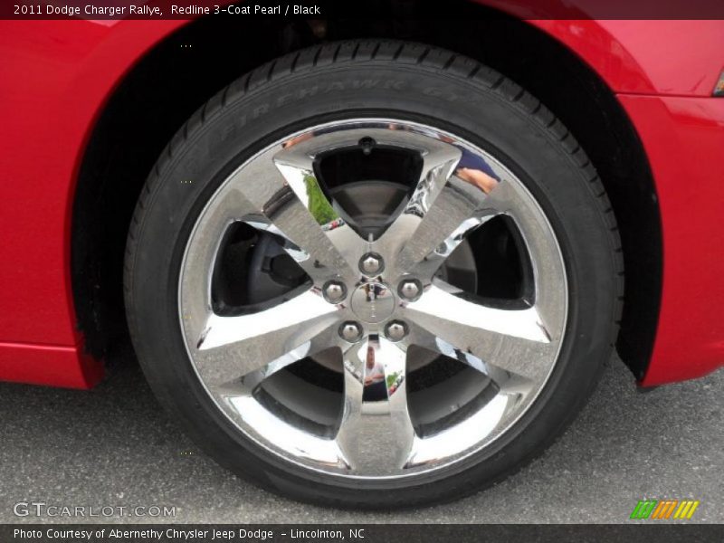 Redline 3-Coat Pearl / Black 2011 Dodge Charger Rallye