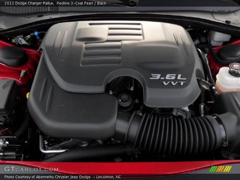 Redline 3-Coat Pearl / Black 2011 Dodge Charger Rallye