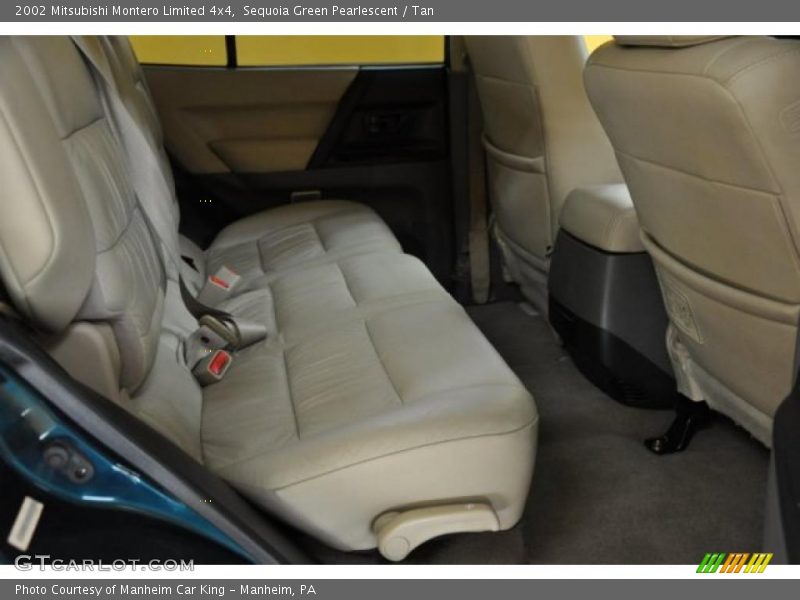 Sequoia Green Pearlescent / Tan 2002 Mitsubishi Montero Limited 4x4