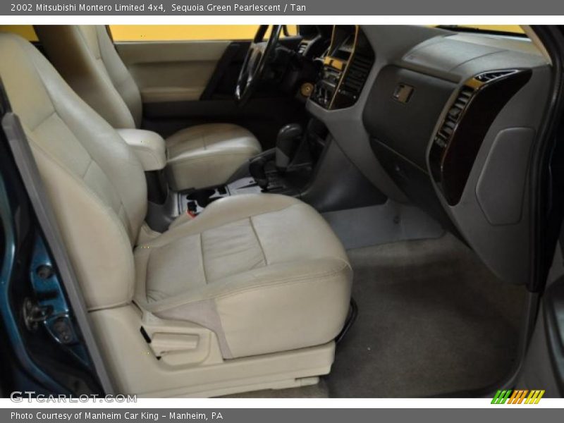 Sequoia Green Pearlescent / Tan 2002 Mitsubishi Montero Limited 4x4