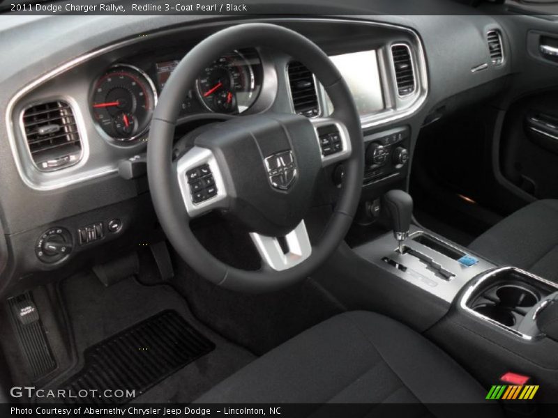 Redline 3-Coat Pearl / Black 2011 Dodge Charger Rallye