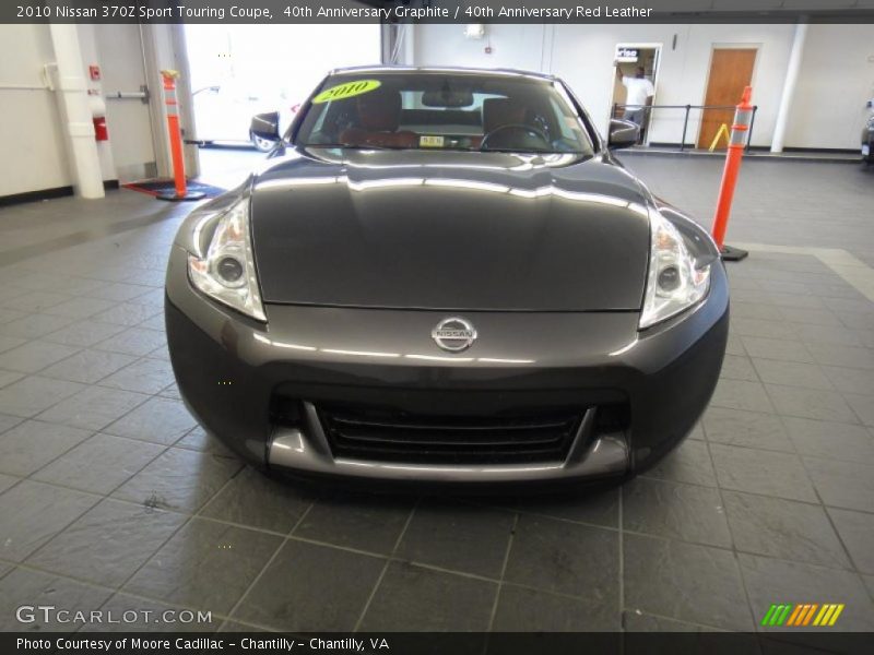 40th Anniversary Graphite / 40th Anniversary Red Leather 2010 Nissan 370Z Sport Touring Coupe