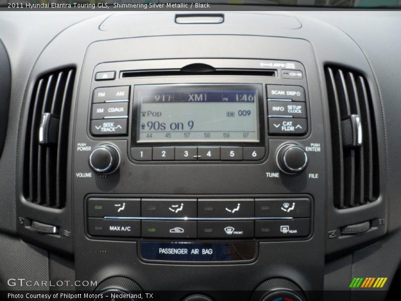 Controls of 2011 Elantra Touring GLS