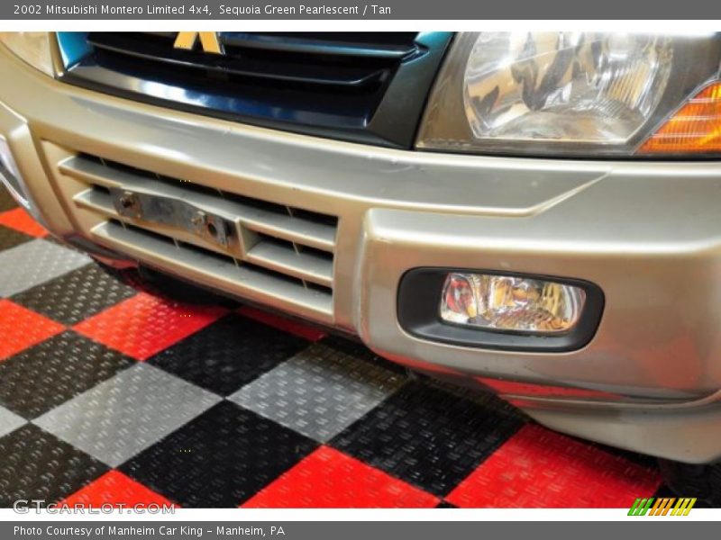 Sequoia Green Pearlescent / Tan 2002 Mitsubishi Montero Limited 4x4