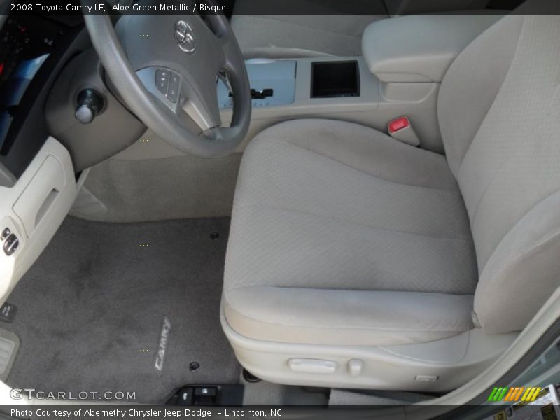 Aloe Green Metallic / Bisque 2008 Toyota Camry LE