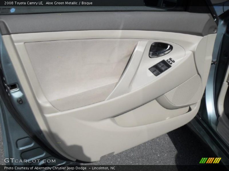 Aloe Green Metallic / Bisque 2008 Toyota Camry LE