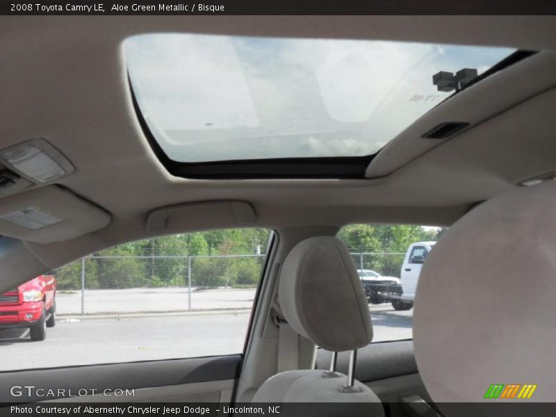 Aloe Green Metallic / Bisque 2008 Toyota Camry LE