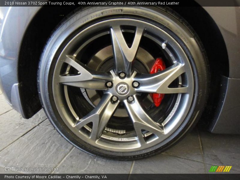 40th Anniversary Graphite / 40th Anniversary Red Leather 2010 Nissan 370Z Sport Touring Coupe