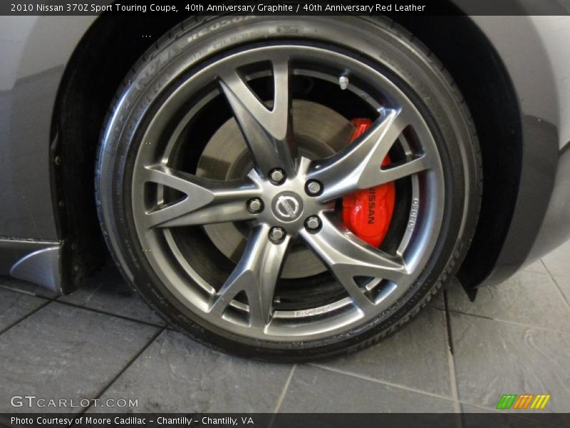 40th Anniversary Graphite / 40th Anniversary Red Leather 2010 Nissan 370Z Sport Touring Coupe