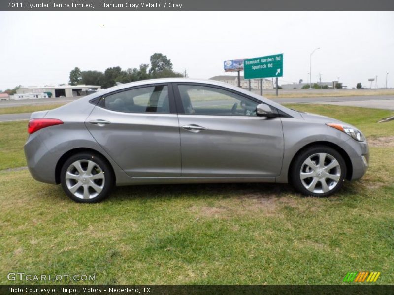  2011 Elantra Limited Titanium Gray Metallic