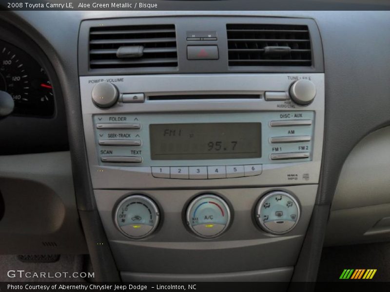 Aloe Green Metallic / Bisque 2008 Toyota Camry LE