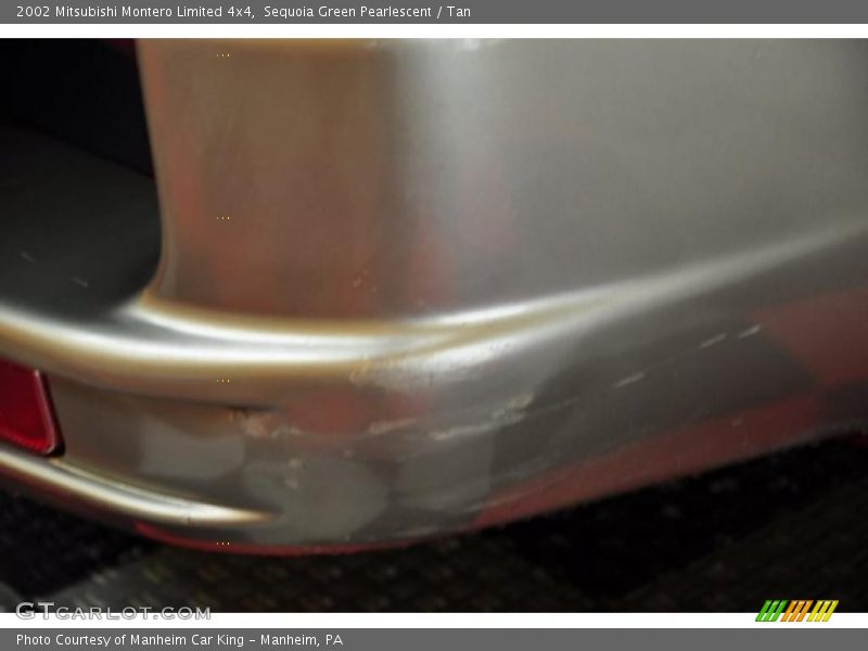 Sequoia Green Pearlescent / Tan 2002 Mitsubishi Montero Limited 4x4