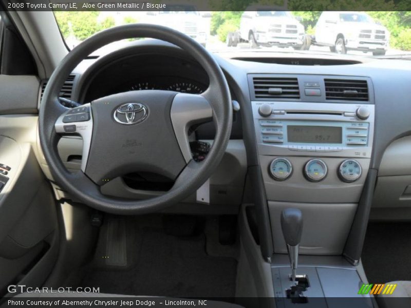 Aloe Green Metallic / Bisque 2008 Toyota Camry LE