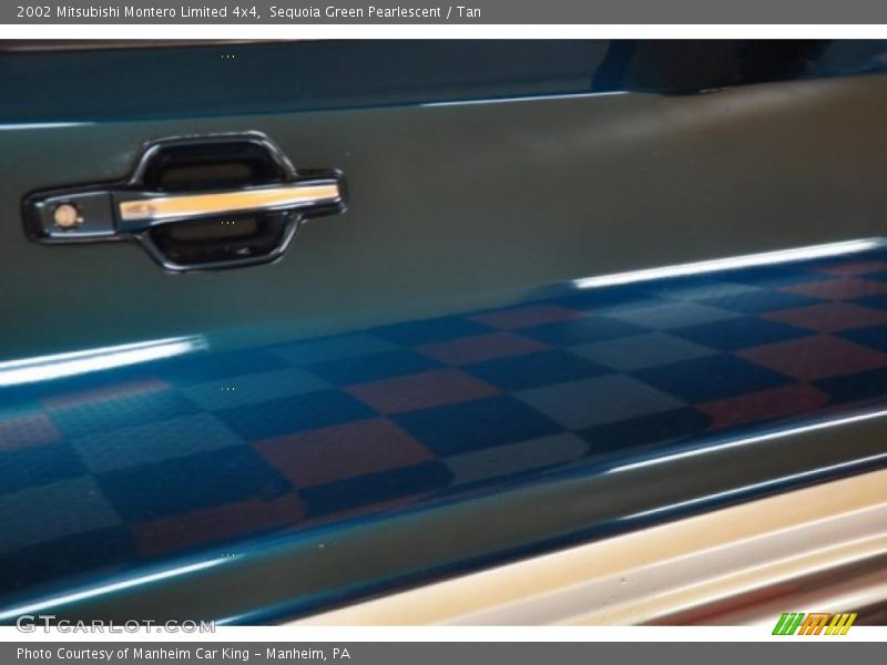 Sequoia Green Pearlescent / Tan 2002 Mitsubishi Montero Limited 4x4