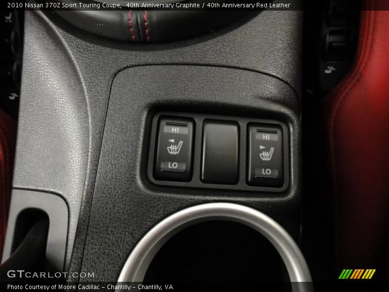 40th Anniversary Graphite / 40th Anniversary Red Leather 2010 Nissan 370Z Sport Touring Coupe