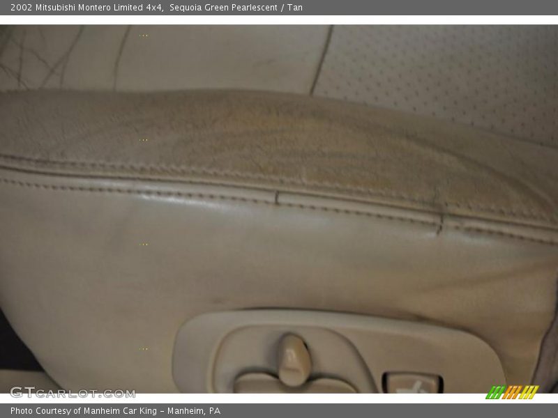 Sequoia Green Pearlescent / Tan 2002 Mitsubishi Montero Limited 4x4