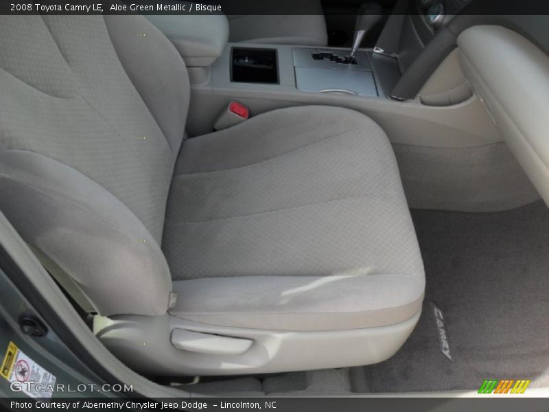 Aloe Green Metallic / Bisque 2008 Toyota Camry LE