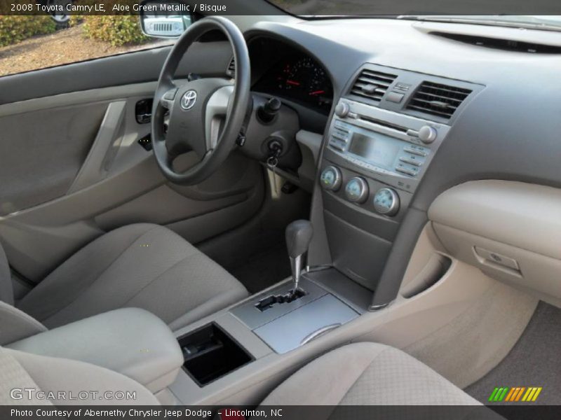 Aloe Green Metallic / Bisque 2008 Toyota Camry LE