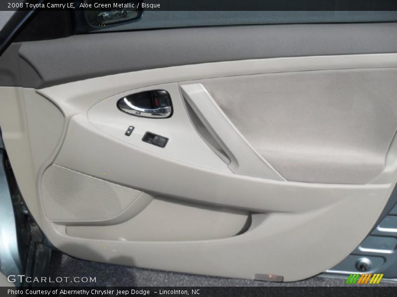 Aloe Green Metallic / Bisque 2008 Toyota Camry LE